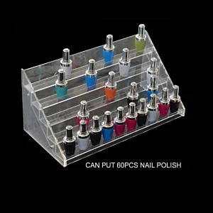 60Pcs Nail Polish Shelf