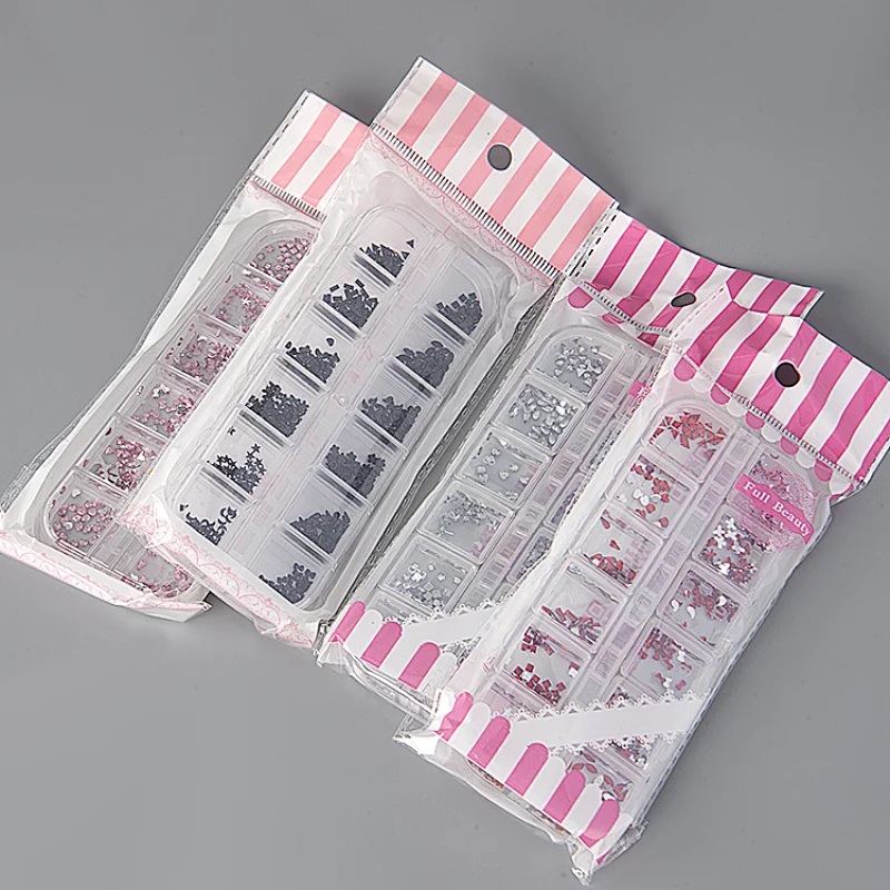 12 Grids Resin Rinestone