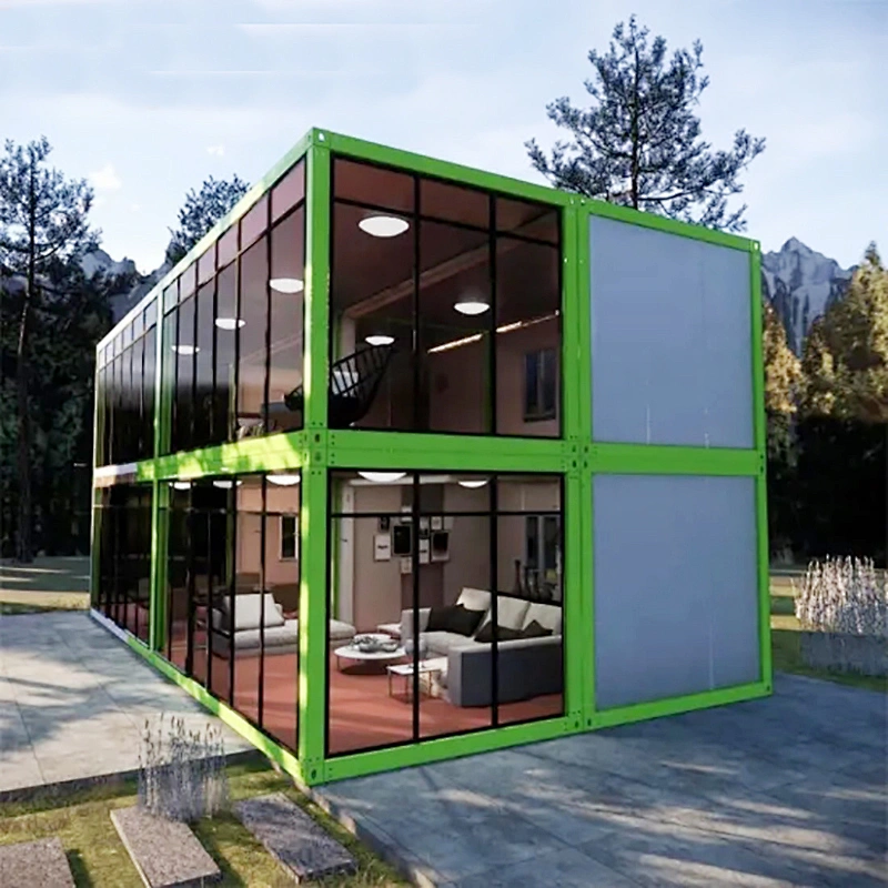 Fast Install Steel Structure Prefabricated Luxury Container Prefab House for Sale