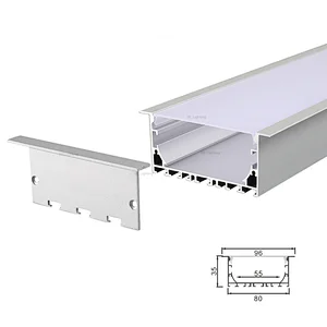 80x35mm LED Aluminum Profiles-A