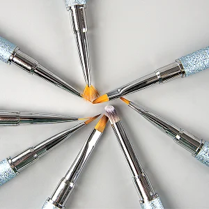Nail Brush Set (8Pcs/Set)