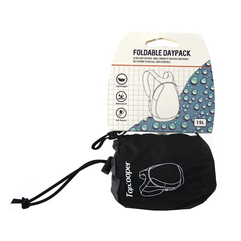 lightweight  Waterproof folding backpack