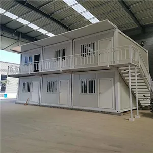 With Sunshade and A Viewing Platform Prefab Building Container House