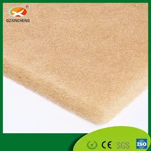 Algodón de filtro resistente a altas temperaturas de fibra sintética