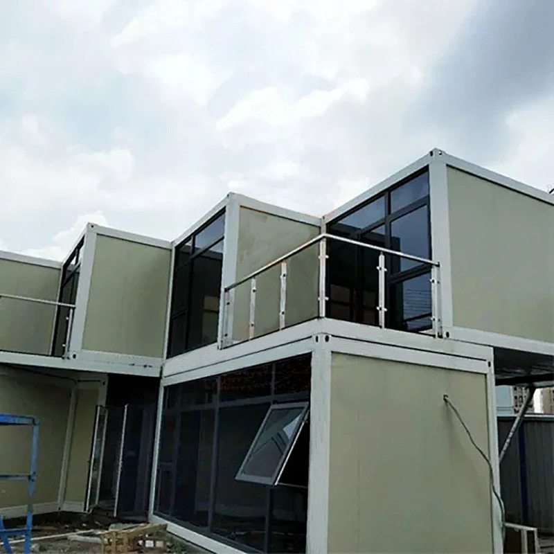 Casa prefabricada moderna prefabricada de lujo de dos pisos
