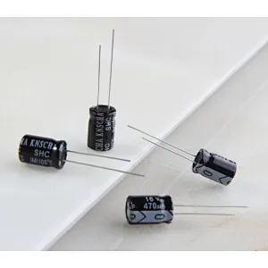 KNSCHA Aluminum Electrolytic Capacitor Radial Lead Type SHC 470UF 16V 5000H