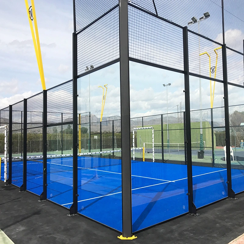 Tempered Glass application in Sports Courts Fences
