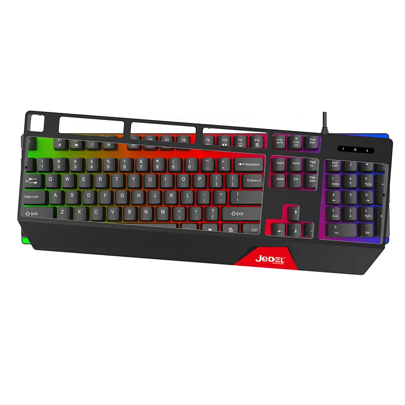 Led light gaming keyboard