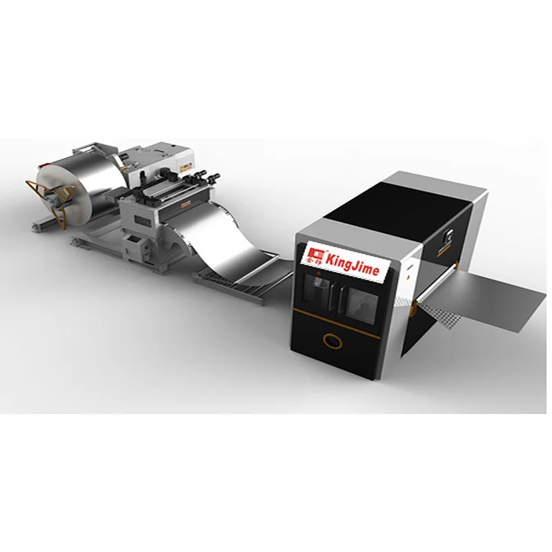 Continuous Laser Blanking Production Line With Rolling Gear Plate