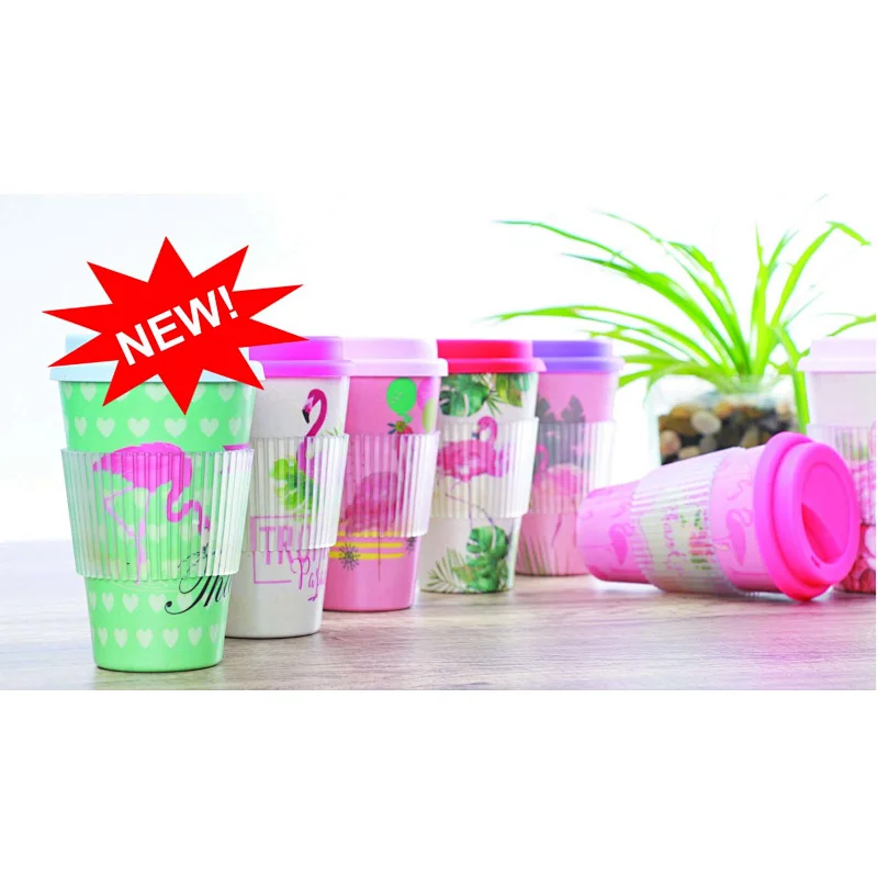 PLASTIC COFFEE CUP WITH DECO
