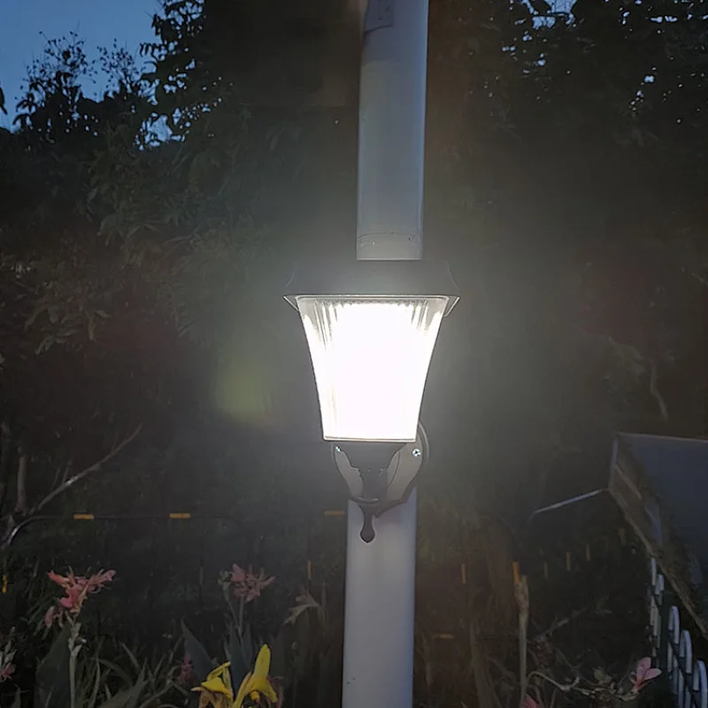 Fane Solar Wall Lights Outdoor Wall Sconce Fence Lighting for Patio Front Door Yard Deck Stair Led Forest Decorative Lamps, IP65 Waterproof