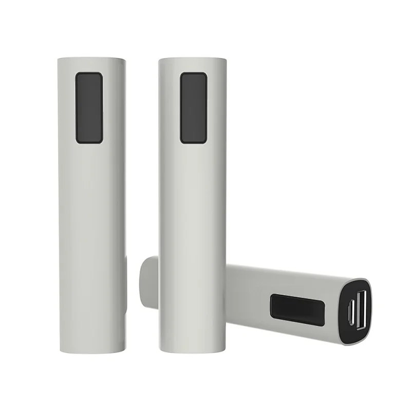 Lightweight Custom Power Bank Super Mini High Capacity Lipstick Size Portable Charger For Phone S-33