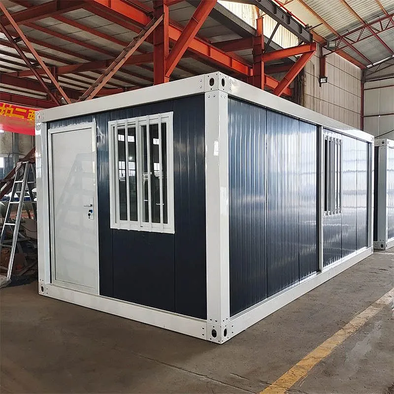 Casa prefabricada desmontable movible pequeña modificada para requisitos particulares del envase de la asamblea múltiple