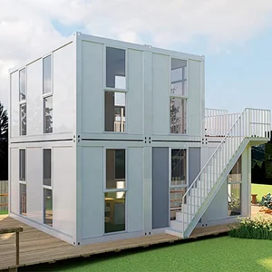 Customized Luxury Easily Installation Prefab Prefabricated Modular container Office