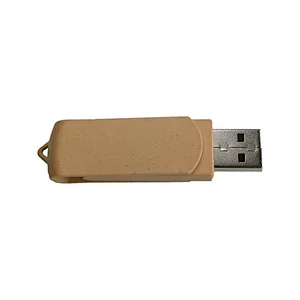 Environmental Twister U Disk Fast Transmission Biodegradable Swing USB Flash Drive With Wide Compatibility