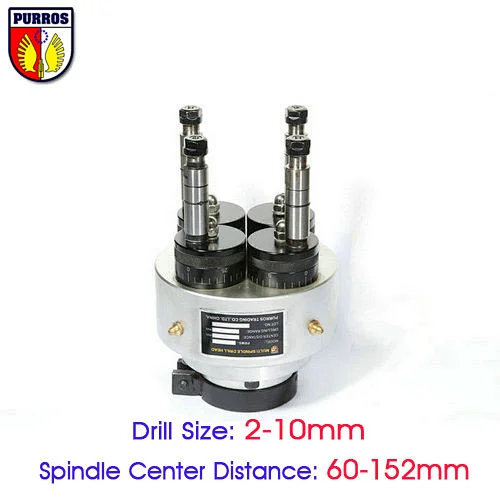 Adjustable Four Spindle Head