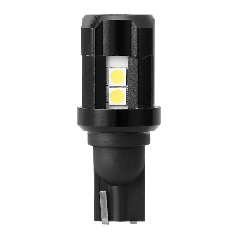 SANYOU T10 / 194 LED bulb Wedge ball White DC12V 500lm 10 SMD chip mounted Position light bulb Car interior lamp Number light Recommended for replacement of clearance lamp etc. 1 pc 1 year warranty