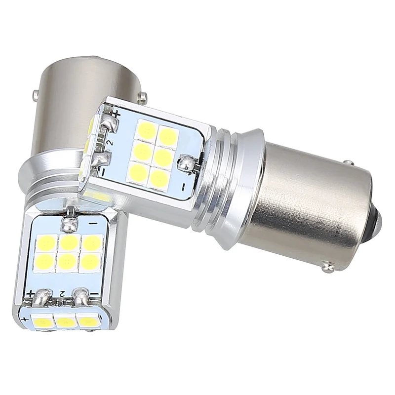 SANYOU LED S25 1156 Single bulb Back lamp LED bulb 15 stations 3030SMD chip DCDC12-30V White 900lm lumen 1pc