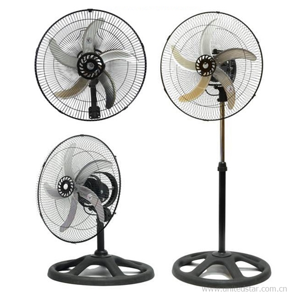 Ventilateur sur pied 3 en 1 avec oscillation à 360