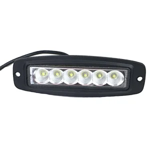 Flush Mount LED Work Light Bar 6 Inch 18W