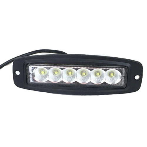 Flush Mount LED Work Light Bar 6 Inch 18W