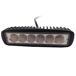 Car Truck Working LED Work Lamp 18W 6 inch 12V 24V LED Work Light Bar