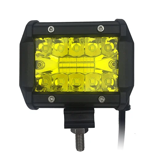4X4 Offroad Driving & Truck Arbeits-Kombinationsstrahl LED-Pod-Licht 4 Zoll 60W bernsteinfarbige weiße Farbe