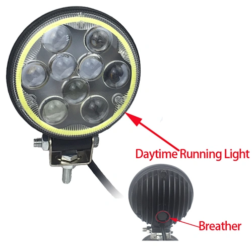 Tractor LED Work Light 27W 4.25 Inch Car 12V 24V trucks working LED Light
