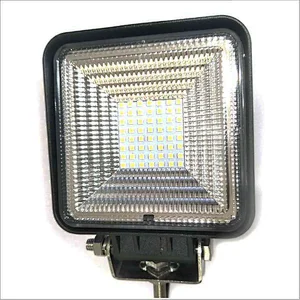 New 4-inch 168W LED working light 12V car modified headlight 24v truck work lamp square spotlight led side lamp for trucks