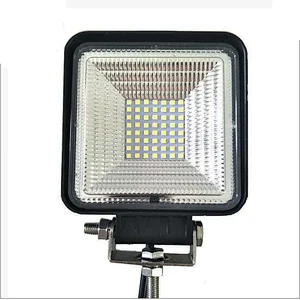 New 4-inch 168W LED working light 12V car modified headlight 24v truck work lamp square spotlight led side lamp for trucks