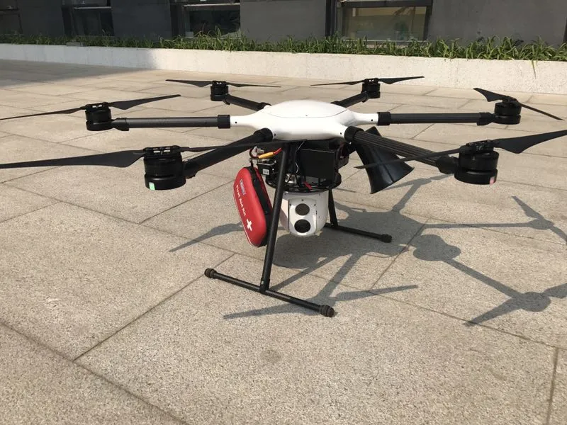 fixed wing mapping drone with camera