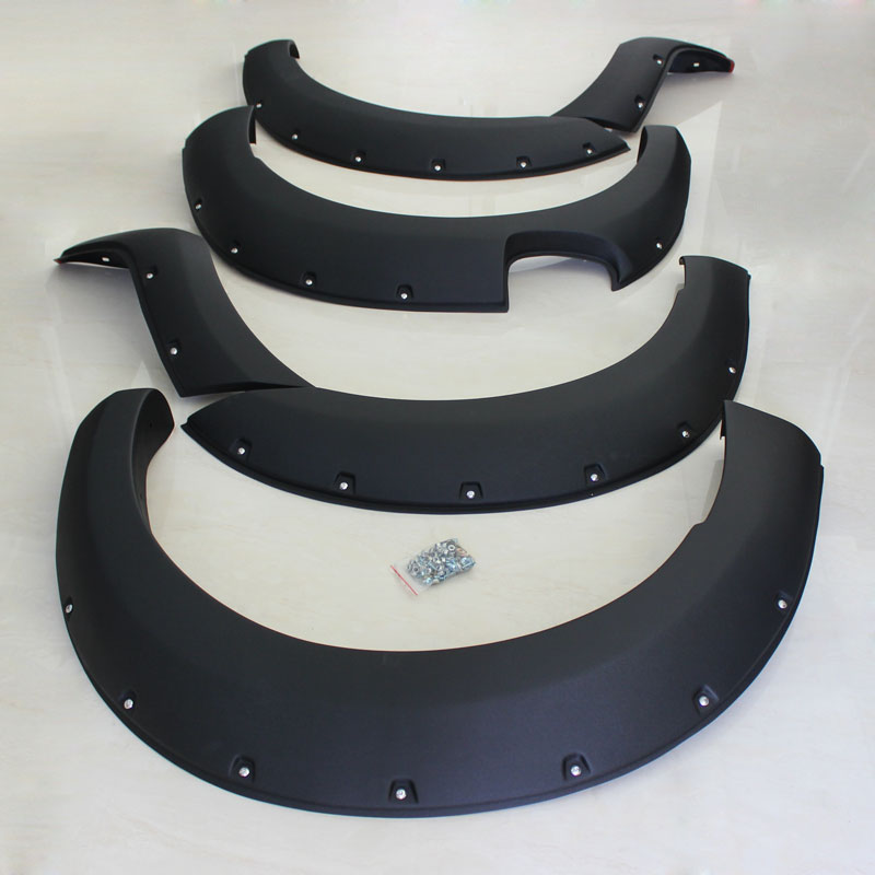 FORD RANGER T7 2015 FENDER FLARE MODIFIED DESIGN TEXTURED MATTE BLACK