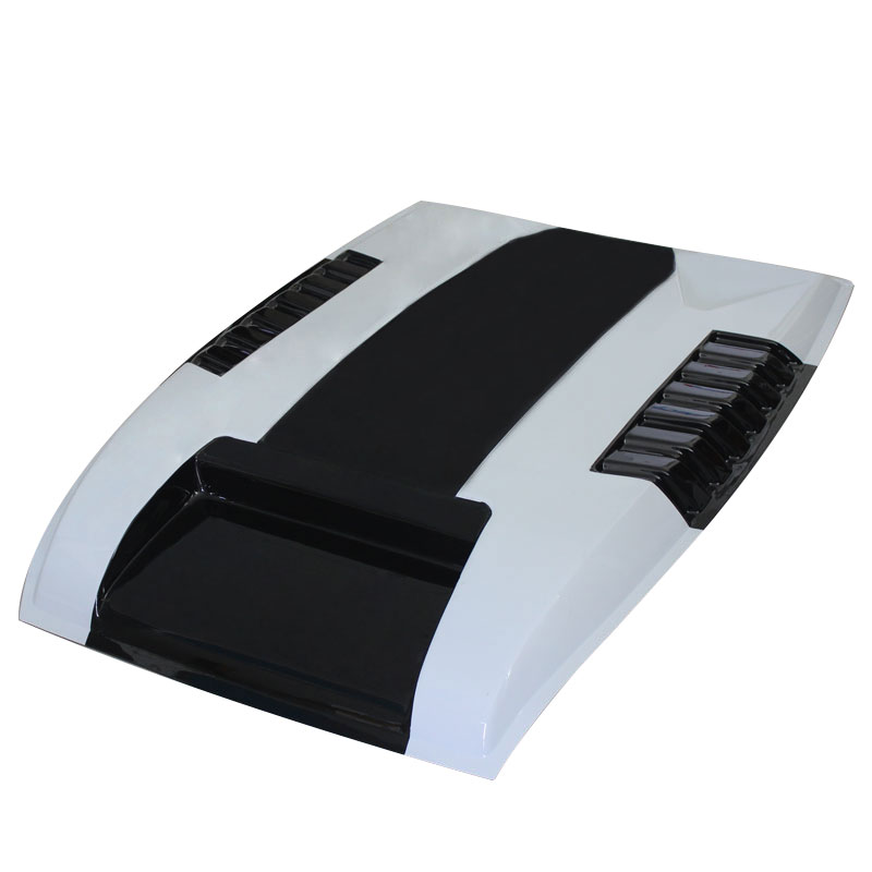 FORD RANGER T6 2012 BONNET SCOOPS COVER BLACK/WHITE