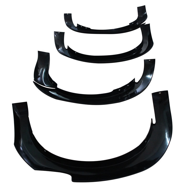 FORD RANGER T6 2012 FENDER FLARE MODIFIED DESIGN MATTE BLACK