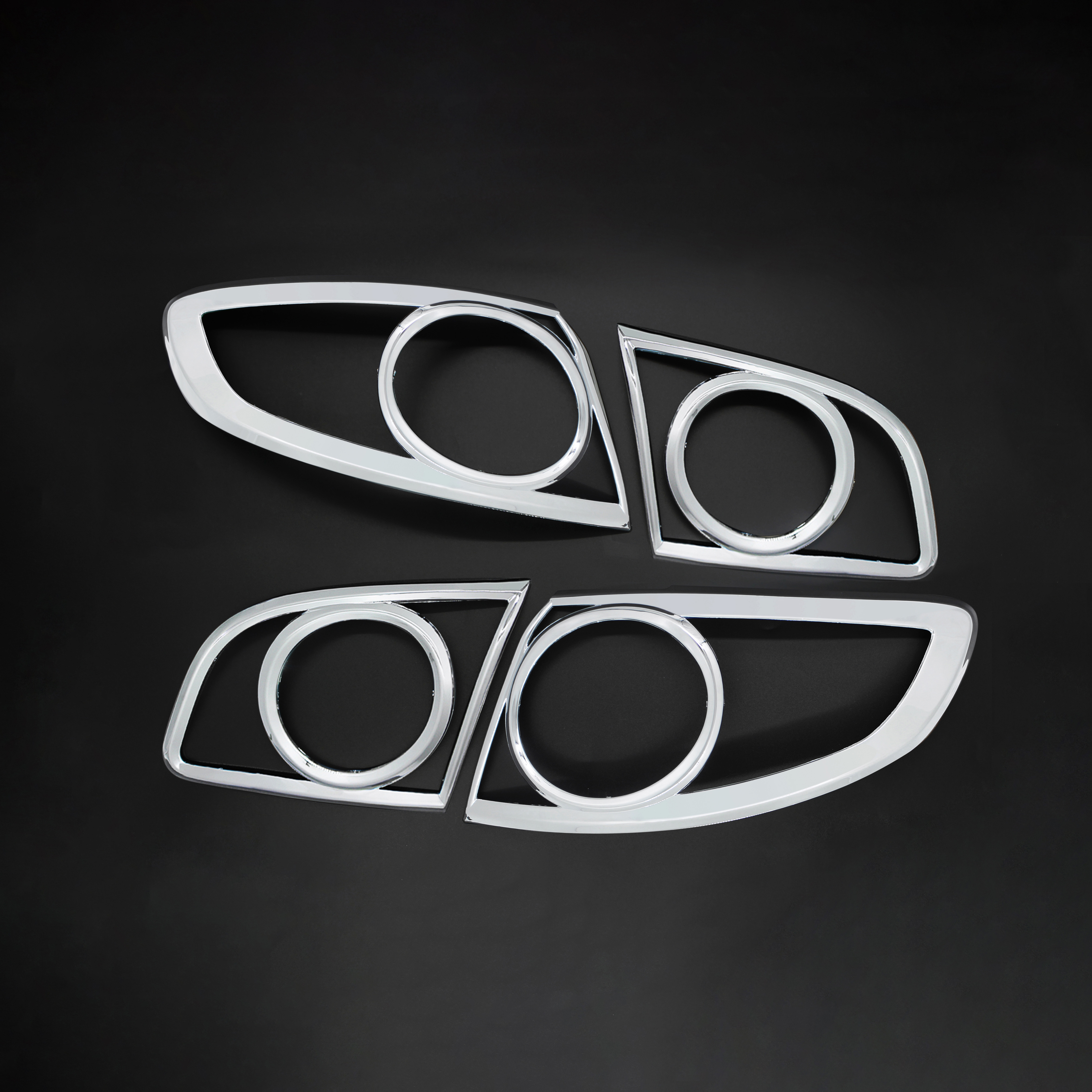 SANTAFE 2008 Chrome Tail Light Cover