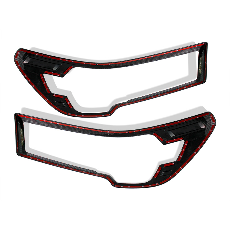 HILUX 2021 4x4 NEW CARBON FIBER HEAD LIGHT COVER