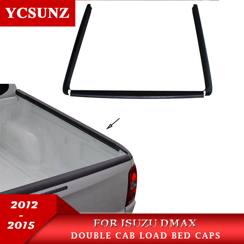 ISUZU D-MAX 2012 RAIL GUARD TEXTURED MATTE BLACK