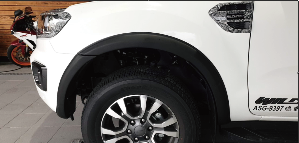 FOR RANGER 2015 FENDER FLARE SLIM DESIGN