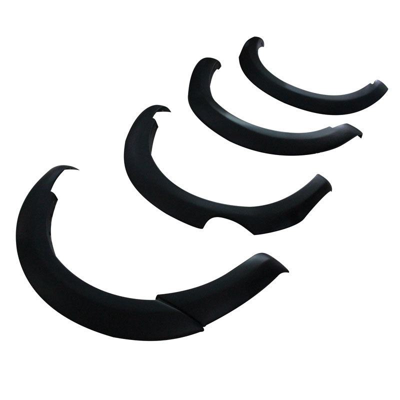 FORD RANGER T6 2012 FENDER FLARE MODIFIED DESIGN MATTE BLACK