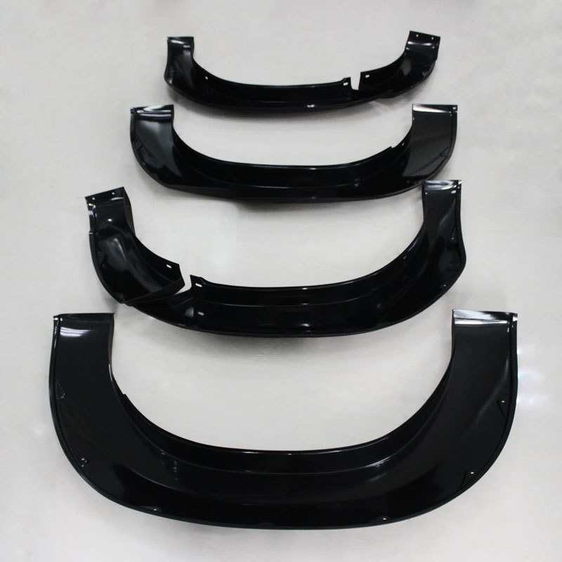 FOR HILUX REVO 2015  MATTE BLACK MODIFIED FENDER FLARE