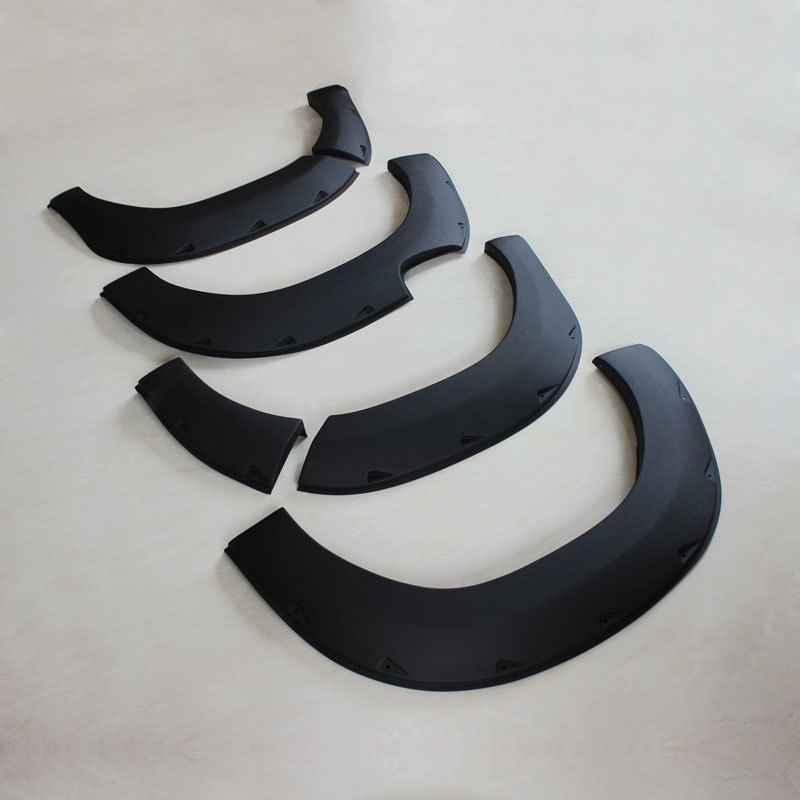 HILUX REVO 2015  TEXTURED MATTE BLACK MODIFIED DESIGN FENDER FLARE