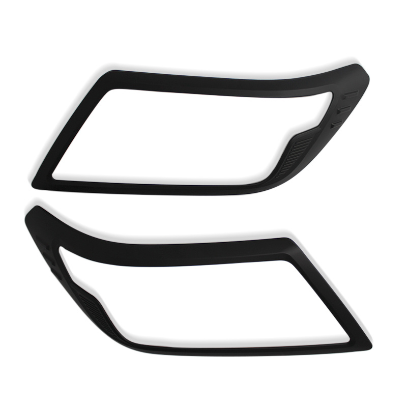 NAVARA 2021  ABS BLACK HEAD LIGHT COVER