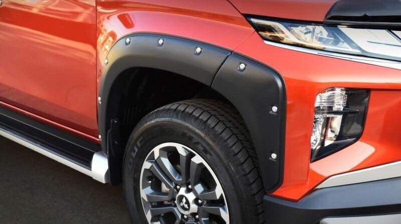 FOR MITSUBISHI L200 TRITON 2019 TEXTURED BOLT FENDER FLARE