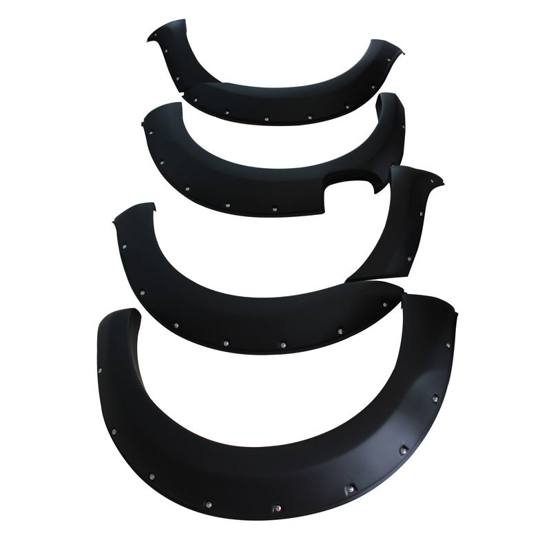 For RANGER 15 MATTE BLACK SCREWS FENDER FLARE MODIFIED DESIGN