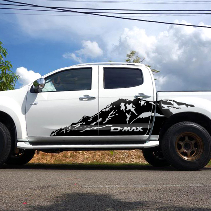 DMAX2016-CAR BODY STICKER