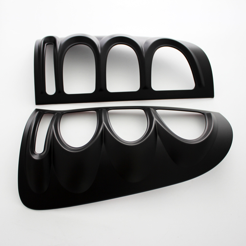 HILUX VIGO 2005 MATTE BLACK TAIL LIGHT COVER