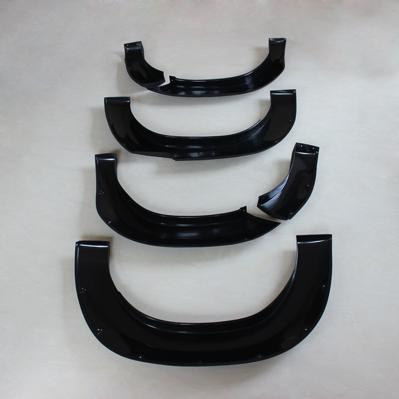 HILUX REVO 2015  TEXTURED MATTE BLACK MODIFIED DESIGN FENDER FLARE