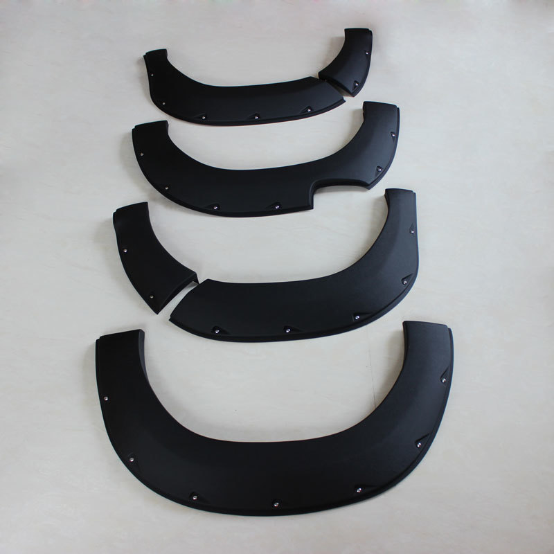 FOR HILUX REVO 2015  MATTE BLACK MODIFIED FENDER FLARE