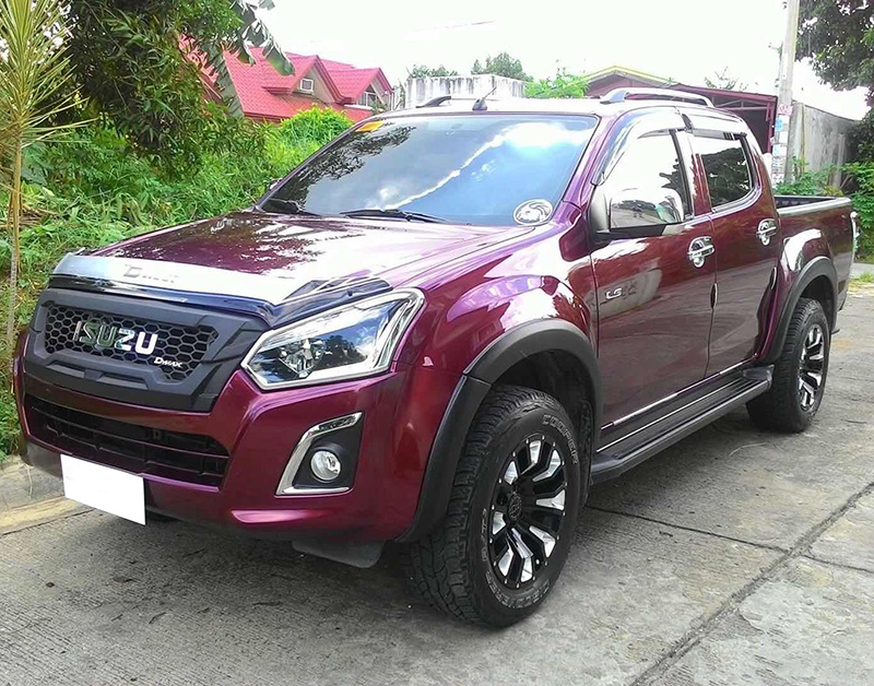 D-MAX 2012 FENDER FLARE (MATTE BLACK)