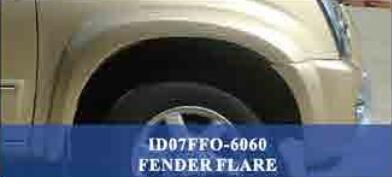 D-MAX 07 FENDER FLARE OEM DESIGN